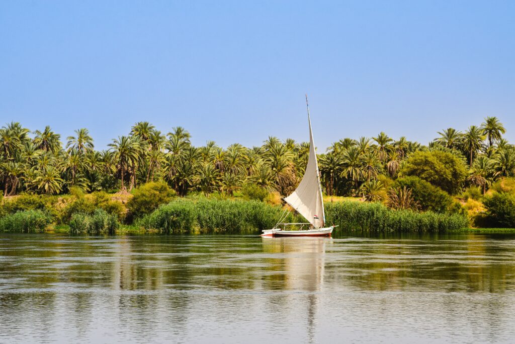 Croisière privée sur le Nil en Égypte.