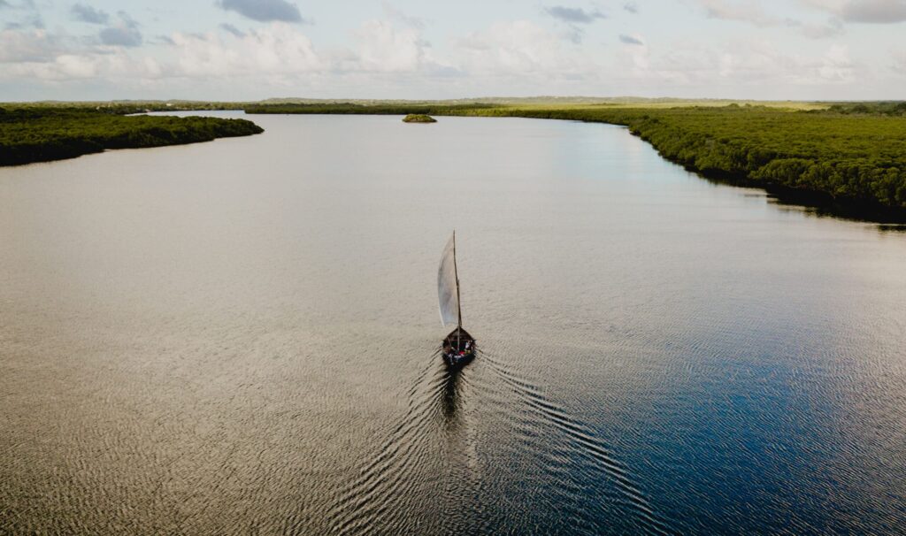 Boat,In,Lamu,,Kenya