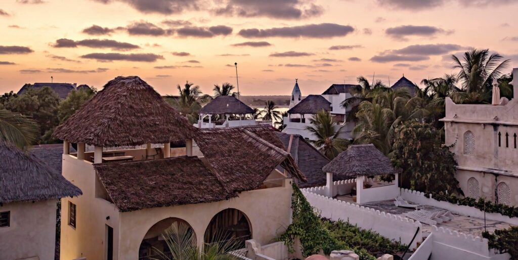 Lamu,,Kenya, ,February,2021:,Beautiful,View,Of,Shela,Town