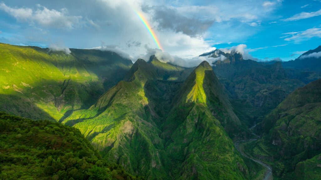Cap Noir massif du Piton des Neiges La Réunion
