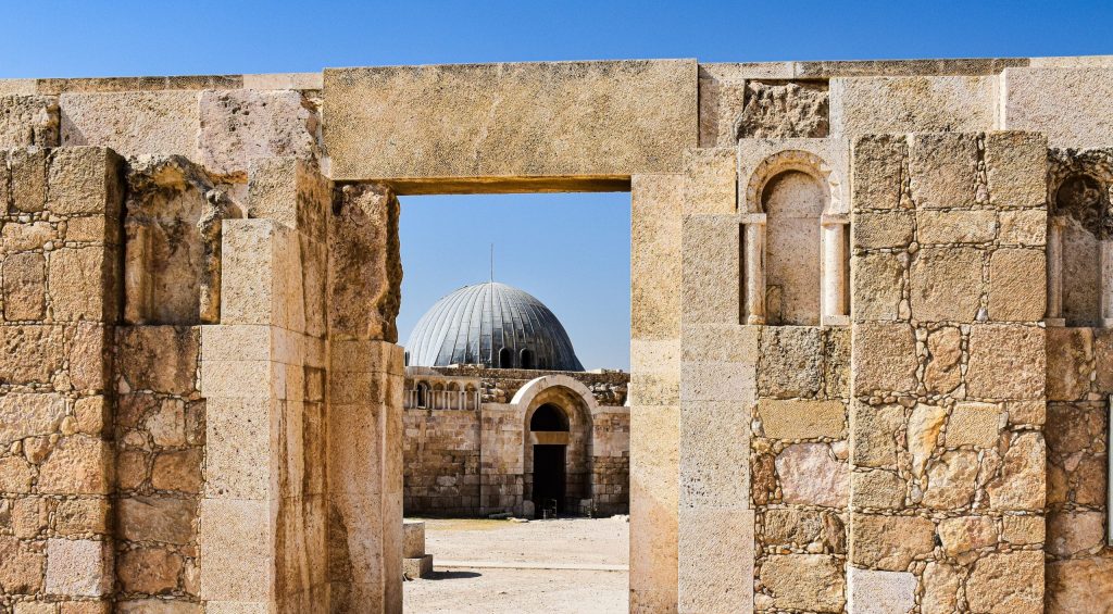 Citadelle d'Aman palais Umayyad Jordanie