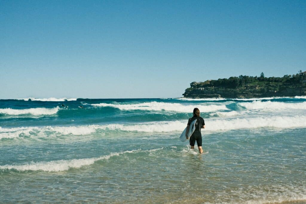 Cours de surf bondi beach sydney australie