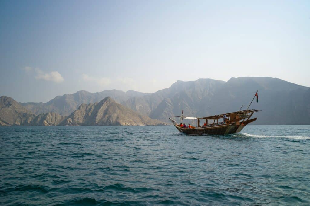 Croisiere mer musandam region khasab oman