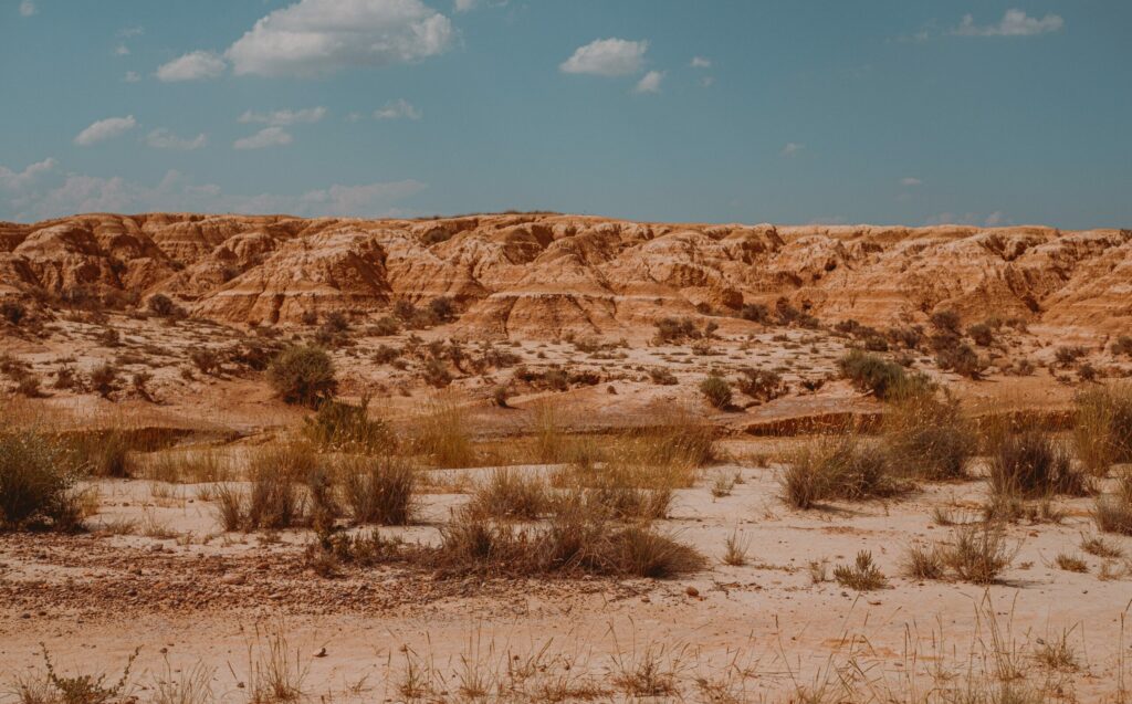 Desert des bardenas reales espagne