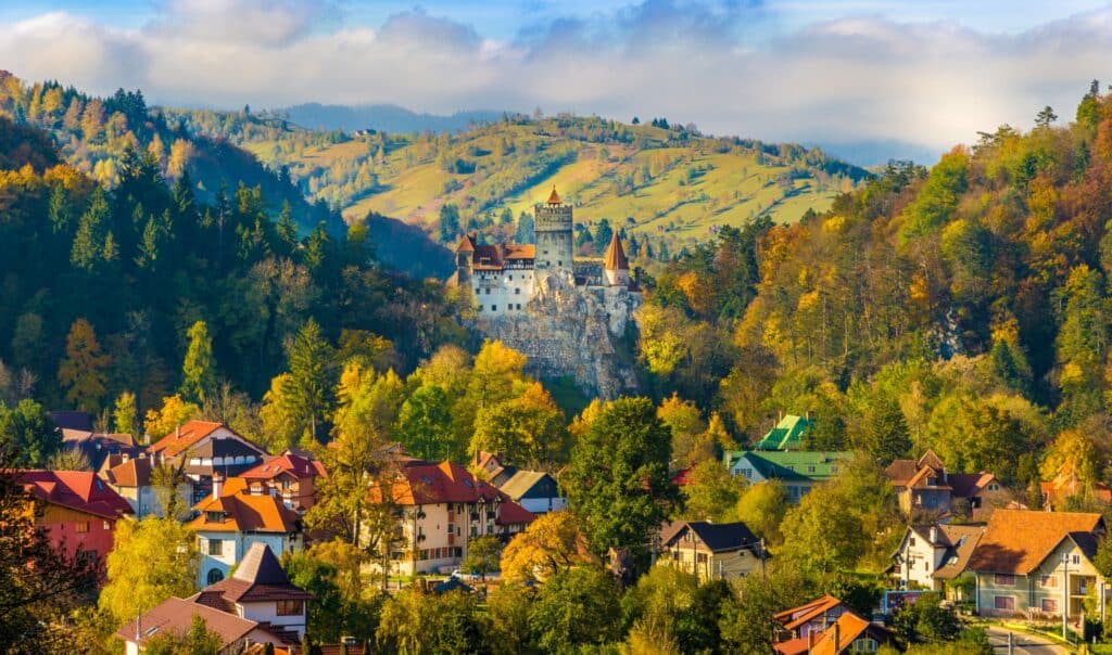 Dracula médiévale château de Bran Brasov Transylvanie Roumanie