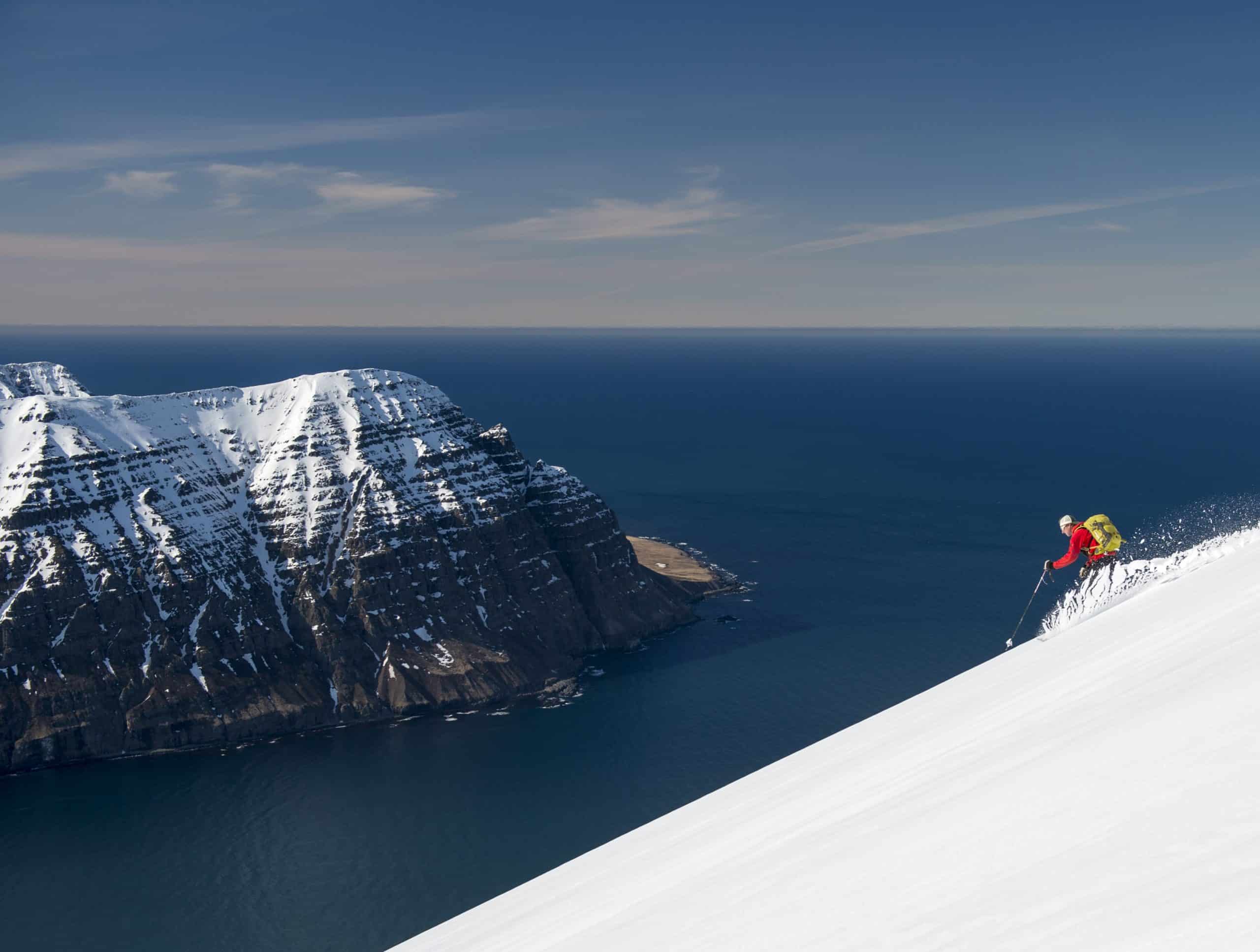 Héliski au nord de l’Islande