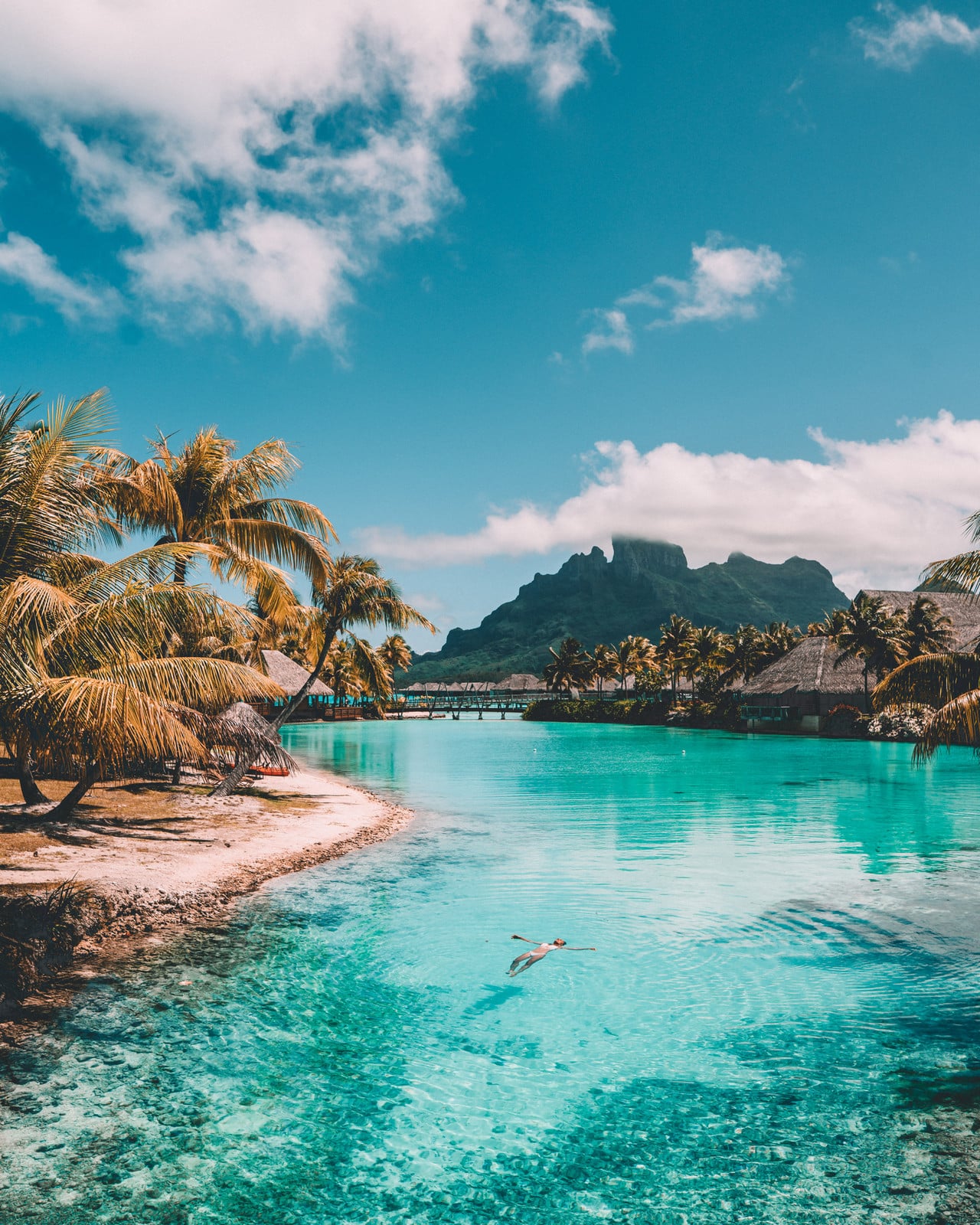 Four seasons bora bora resort polynésie plage