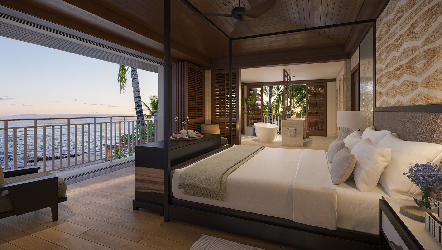 Four seasons hualalai hawai chambre vue