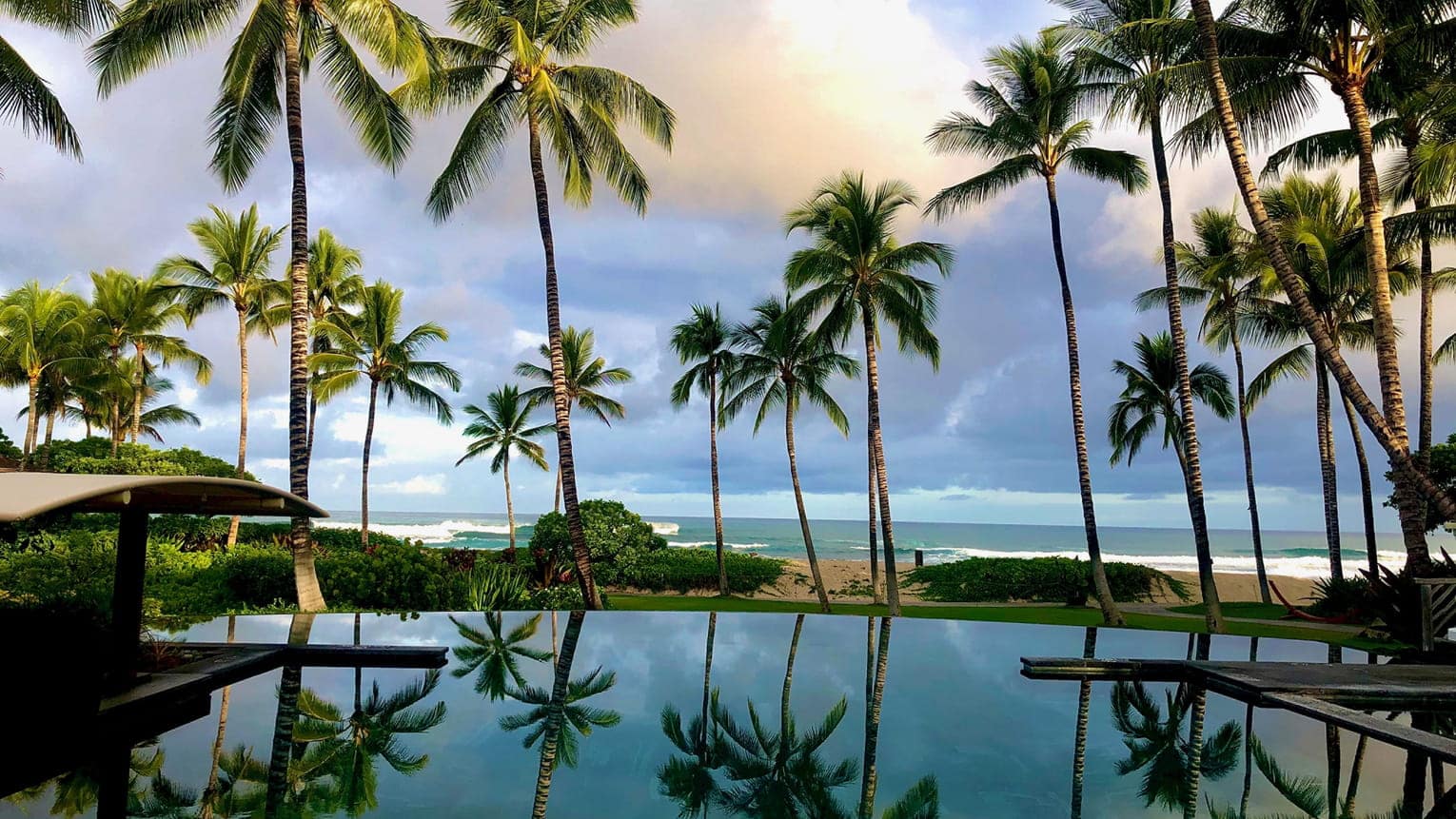 Four seasons hualalai hawai piscine