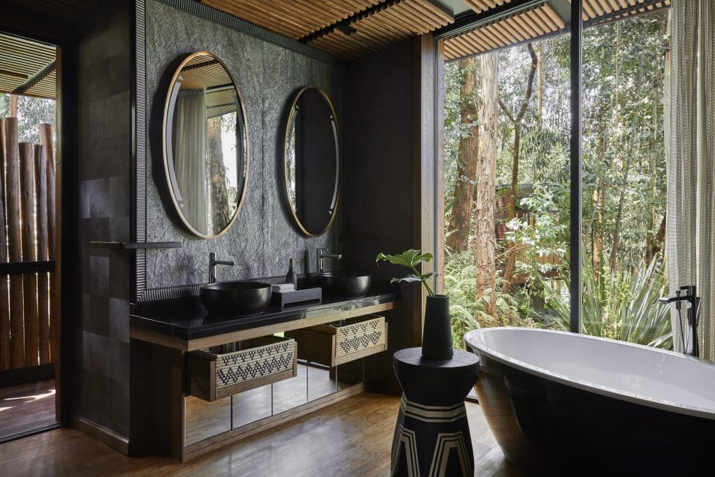 Gorilla's nest rwanda salle de bain