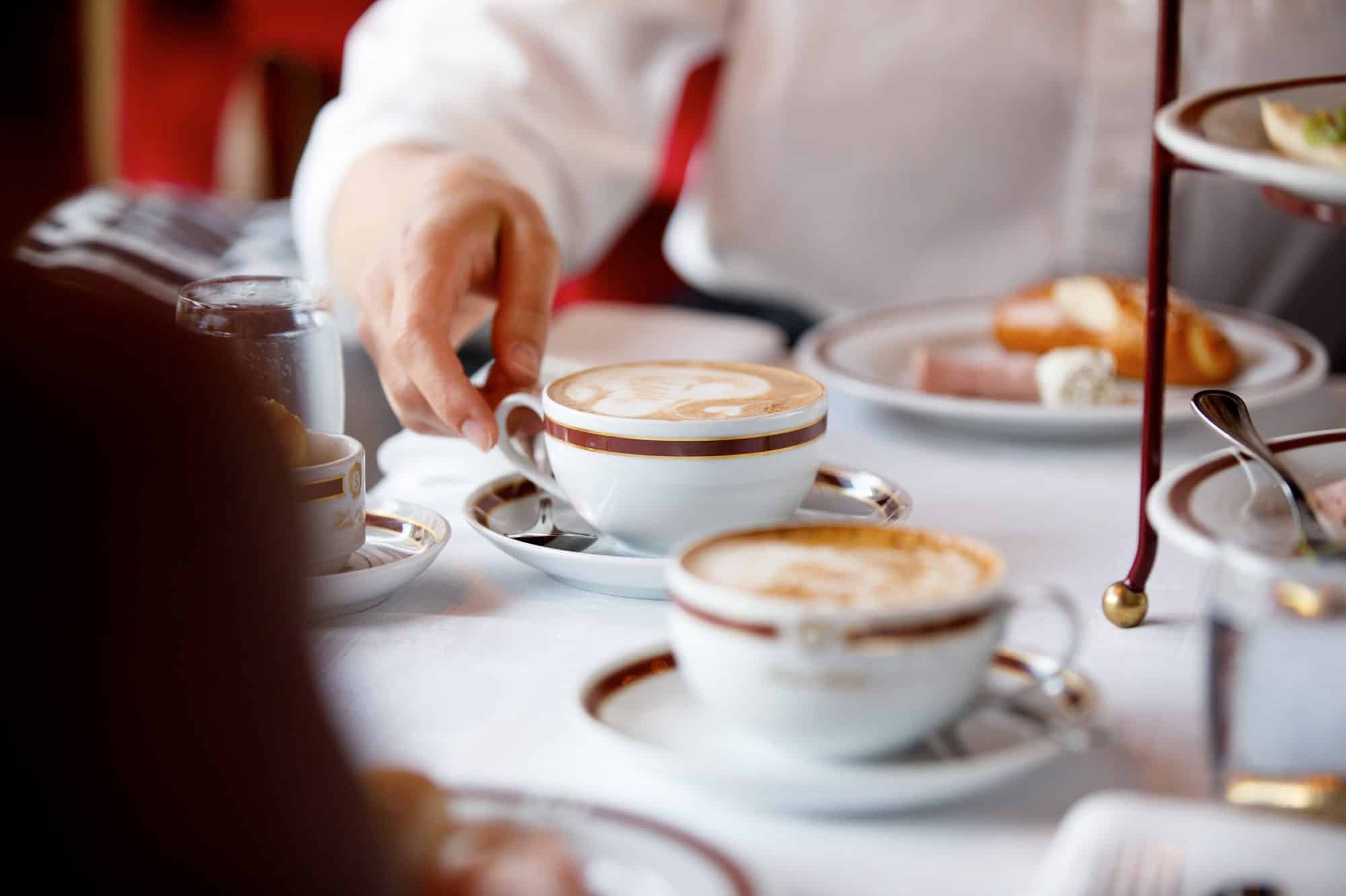 Hotel Sacher Wien autriche cafe