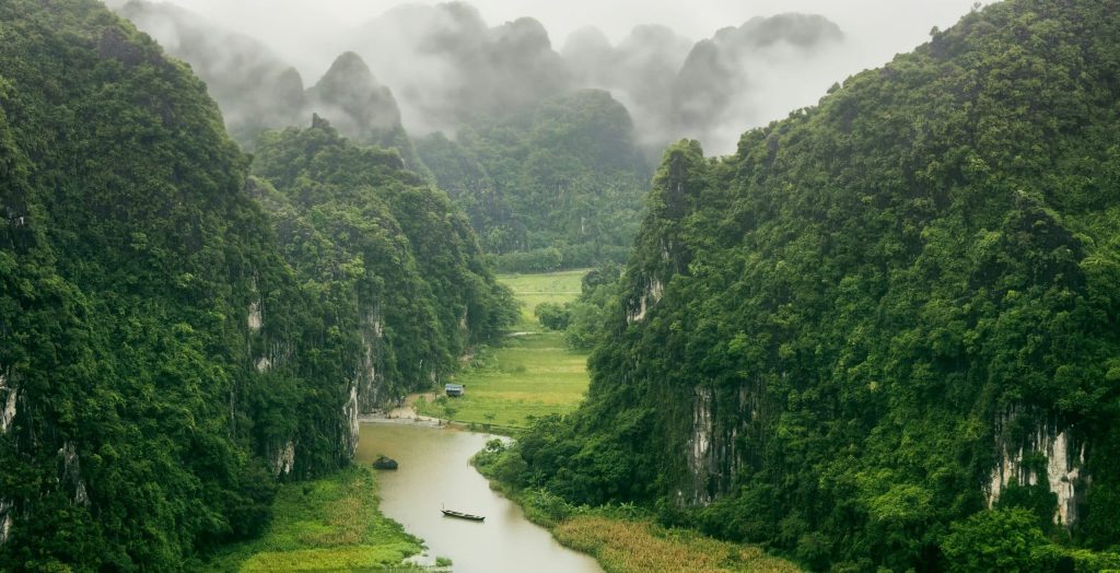Méandres du Ngo Dong Ninh Binh Vietnam