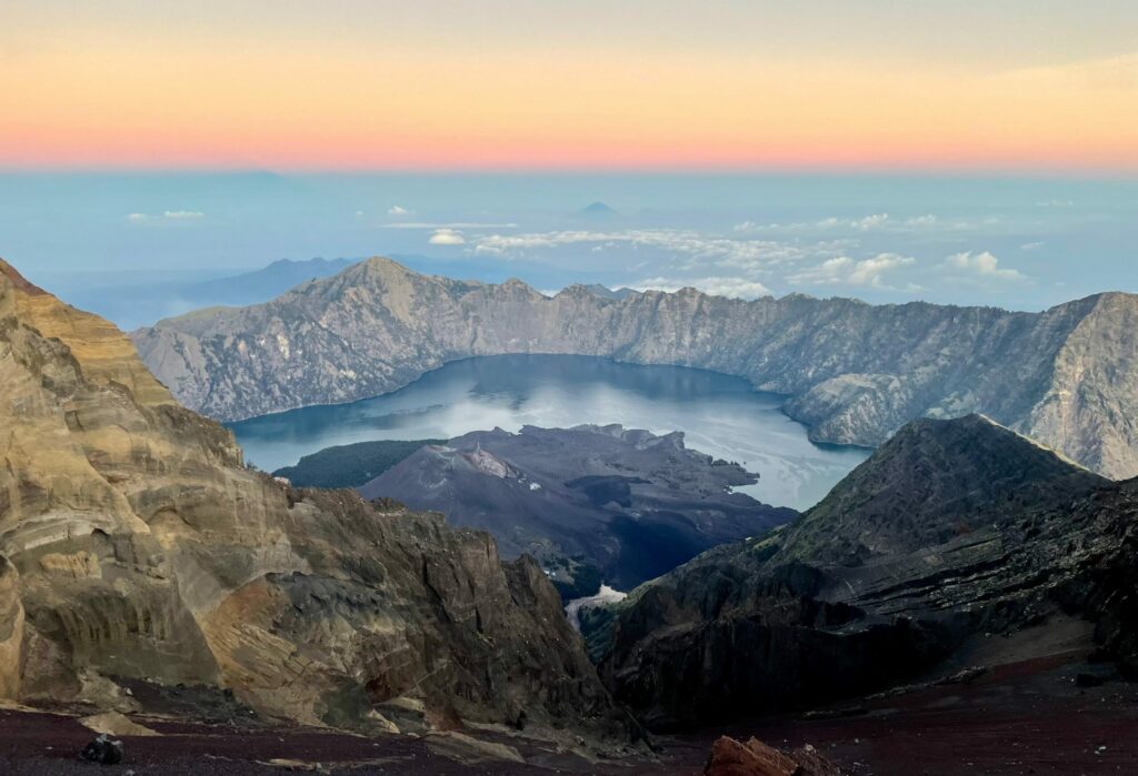 Mont Rinjani region Lombok Indonesie Bali
