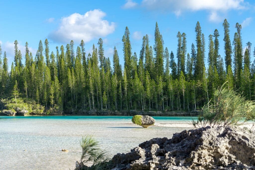 Paysage ile des pins croisiere Nouvelle Caledonie