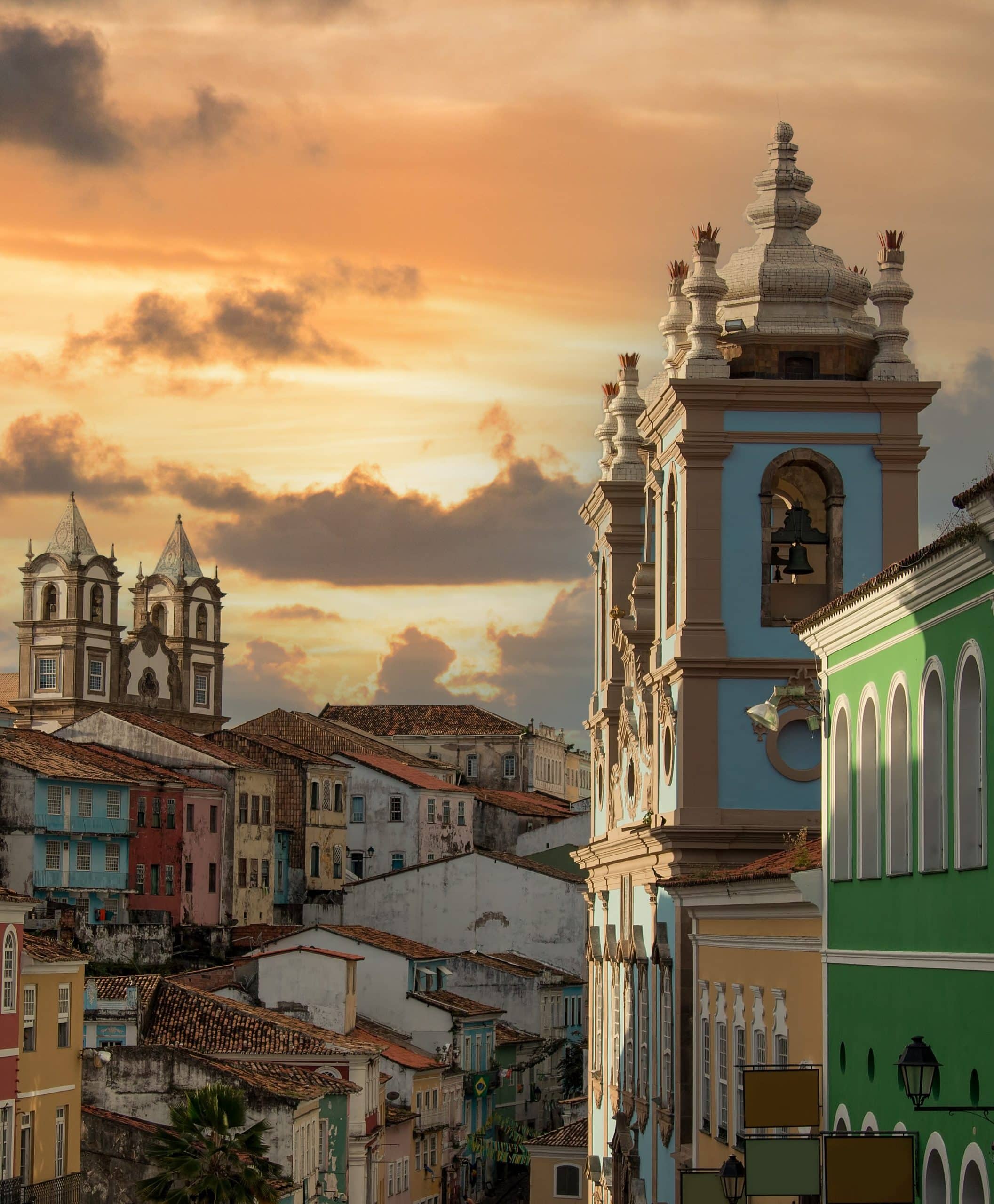 Pelourinho centre historique de la ville de salvador Bahia Brésil