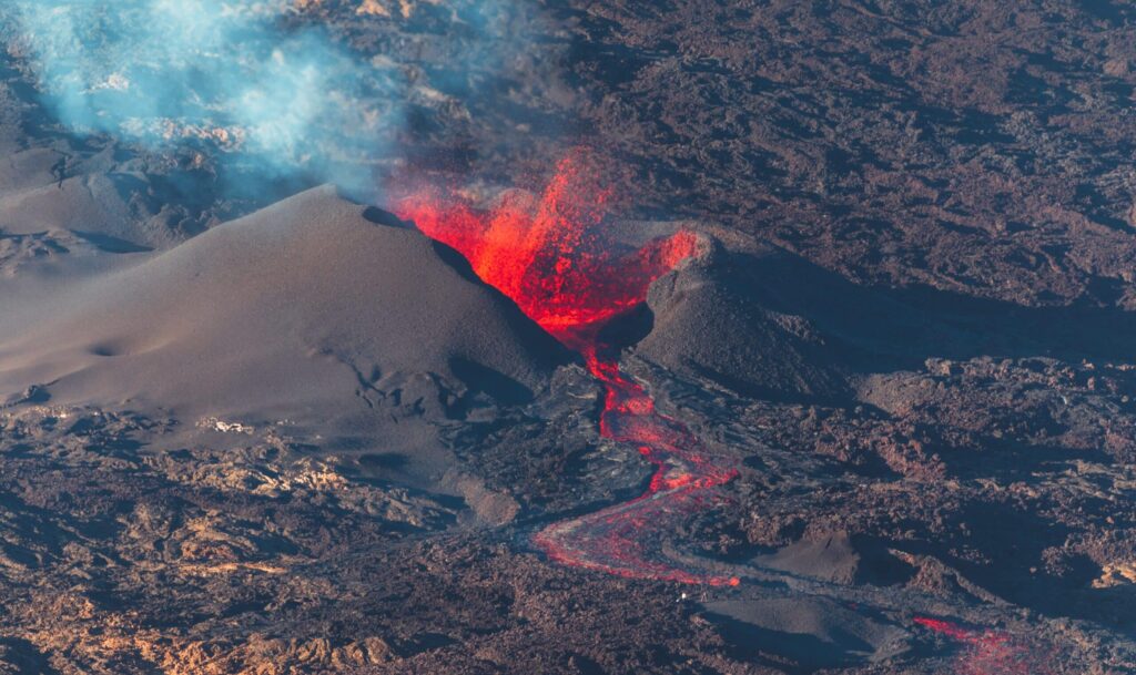 Piton de la Fournaise éruption La Réunion