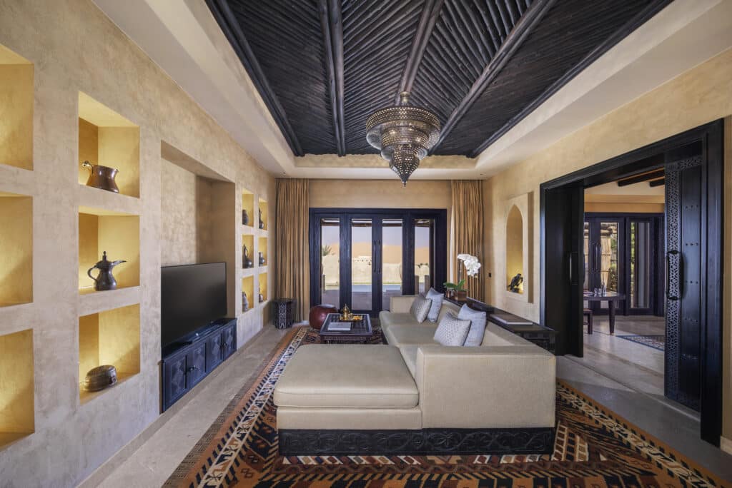 Qasr al sarab Abu Dhabi salon
