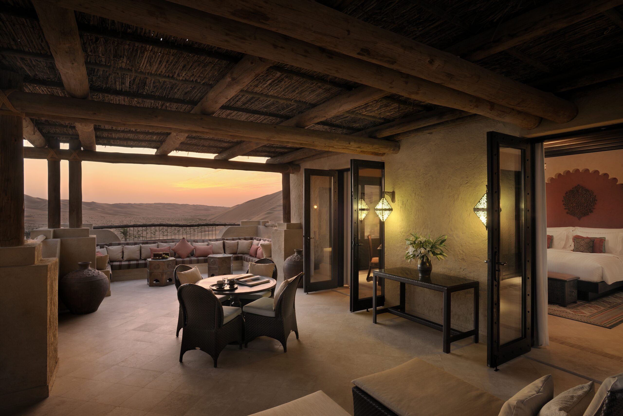 Qasr Al Sarab Desert Resort by Anantarasalon avec vue