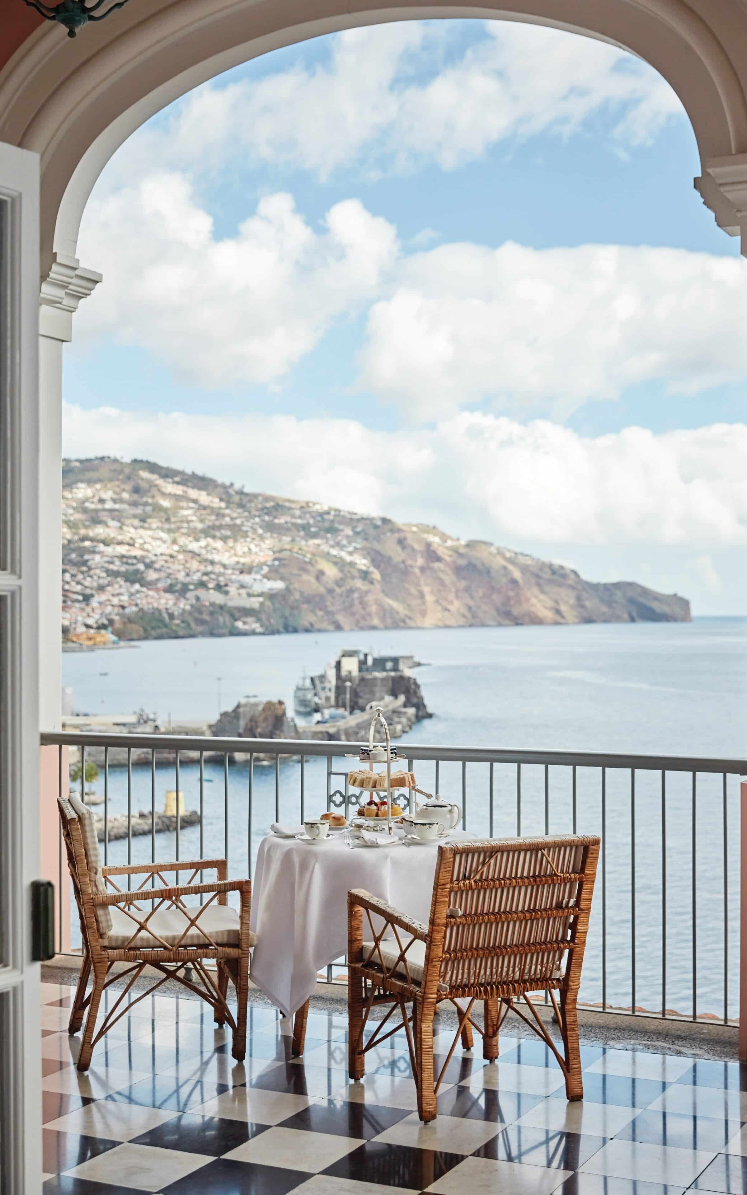 Reid's palace belmont madere funchal tyson sadlo vue diner