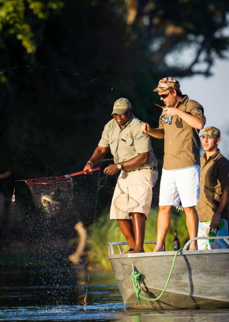 Safari fluvial sur le Zambeze depuis le Chongwe Camp