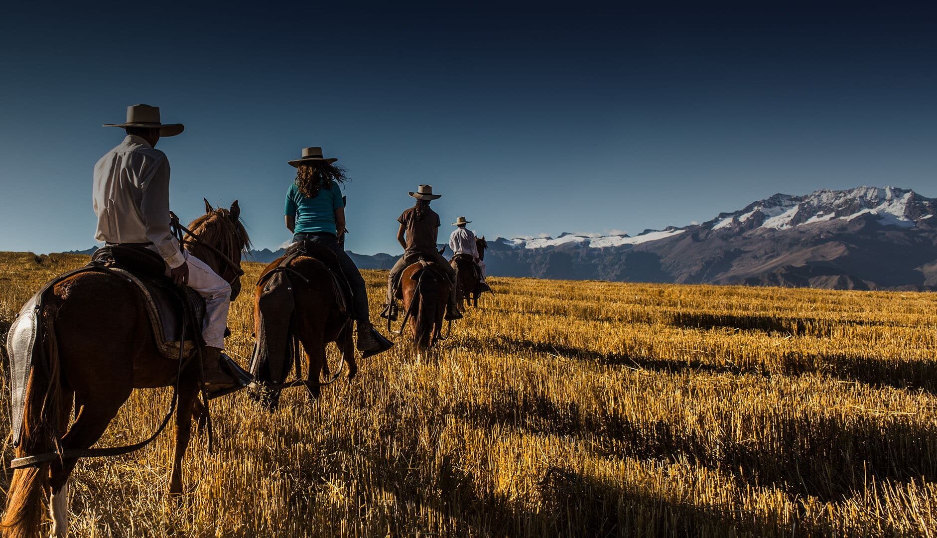 Sol y luna Pérou balade a cheval