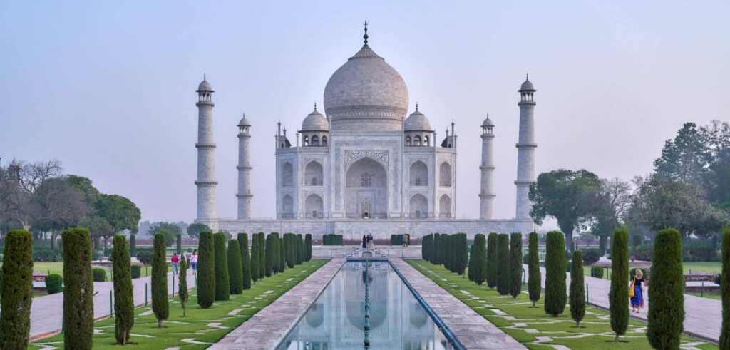 Taj Mahal ville Agra Inde du Nord