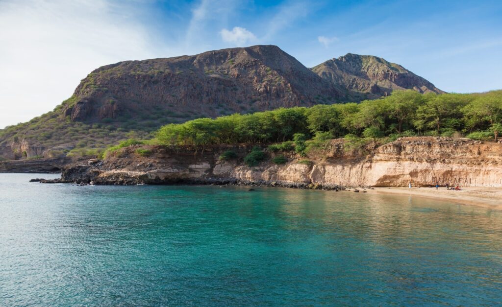 Tarrafal île plage santiago cap vert