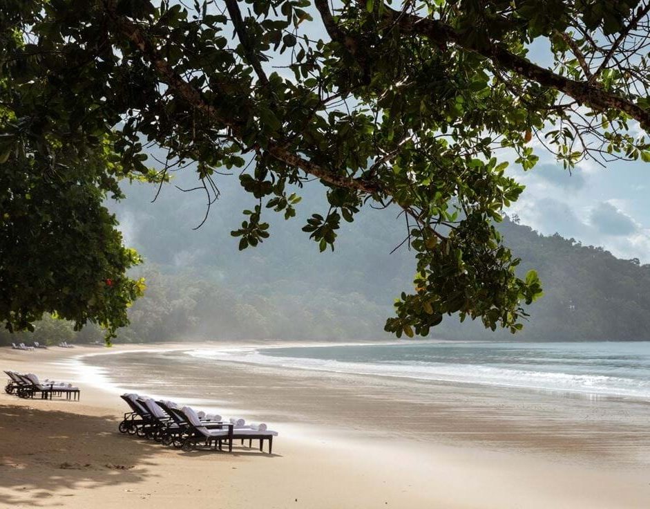 Plage du Datai en Malaisie.