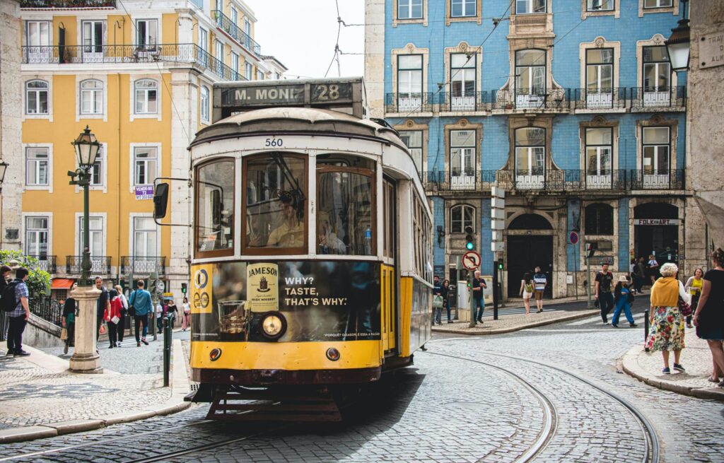 Tramway Bairro Alto Lisbonne Portugal