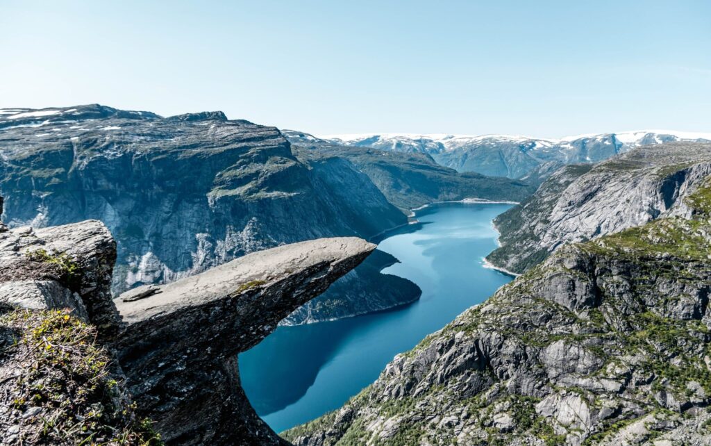 Trolltunga lac Ringedalsvatnet Norvège
