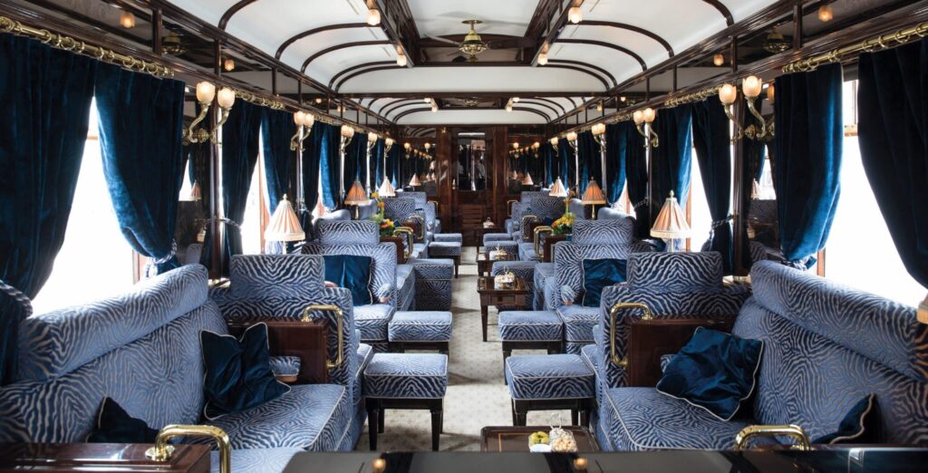 Venice Simplon Orient Express Matt Hind wagon lounge confort Italie