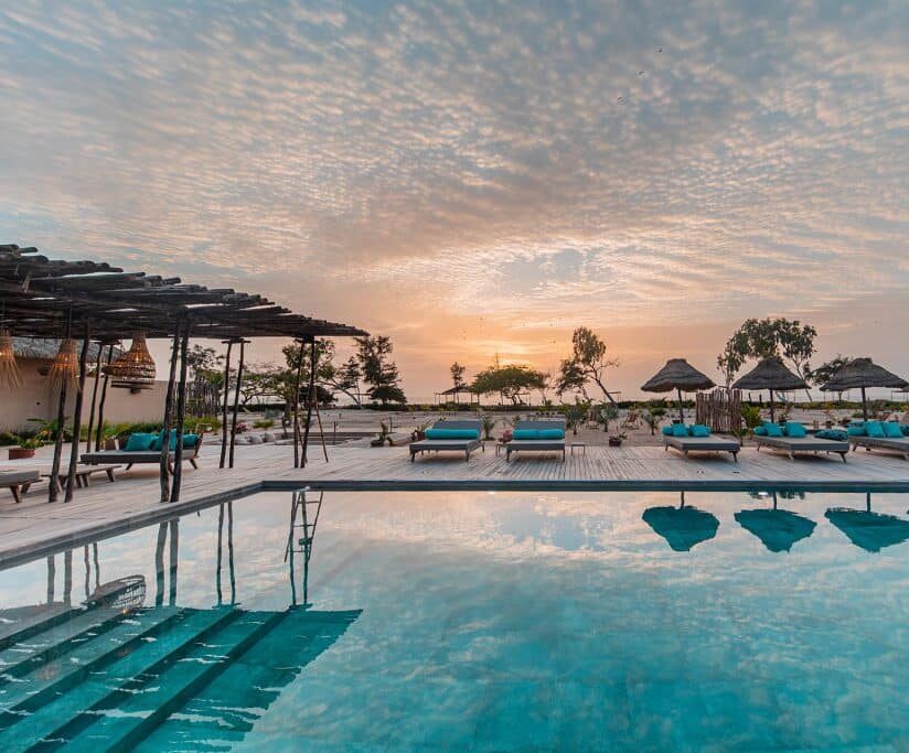 Yokan lodge senegal piscine