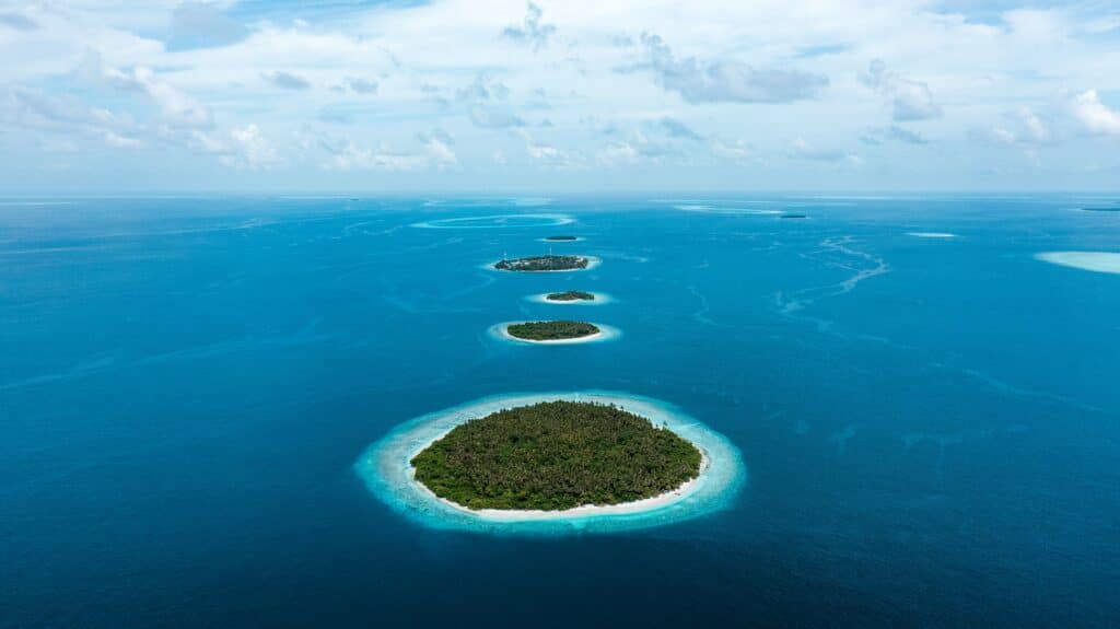 atoll de Baa Maldives