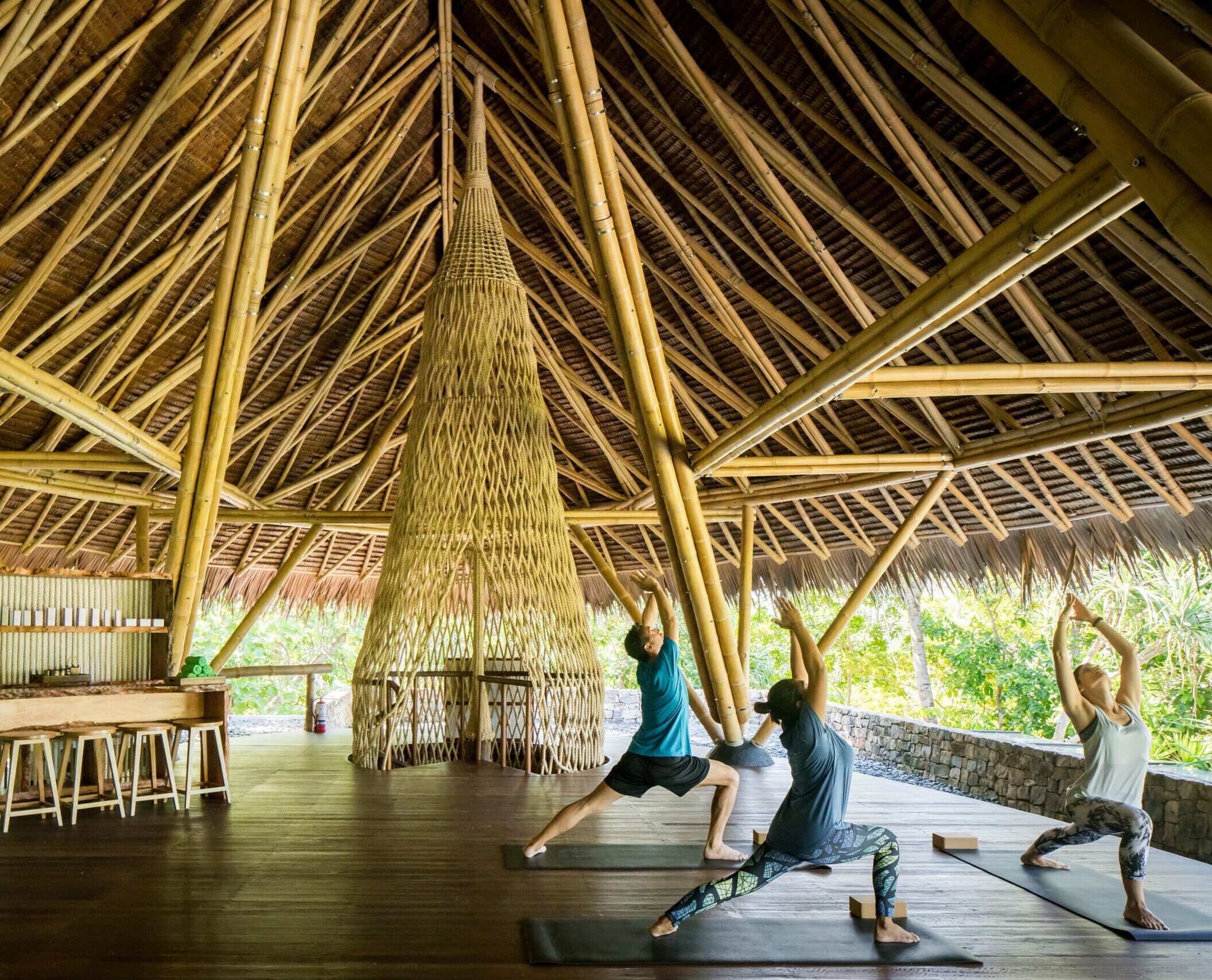 Séance de spa au Bawah Reserve Hotel.