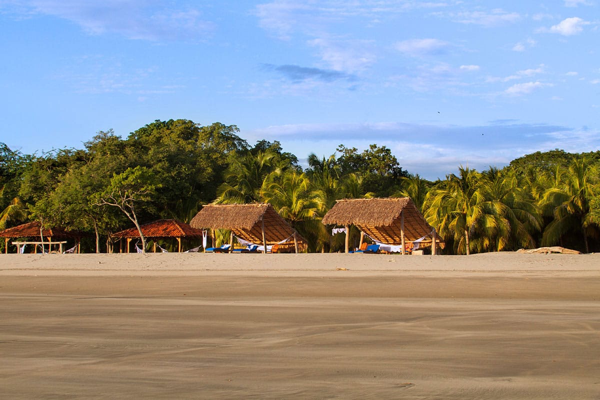 beach club plage Morgans Rock Ecolodge San Juan del Sur Nicaragua