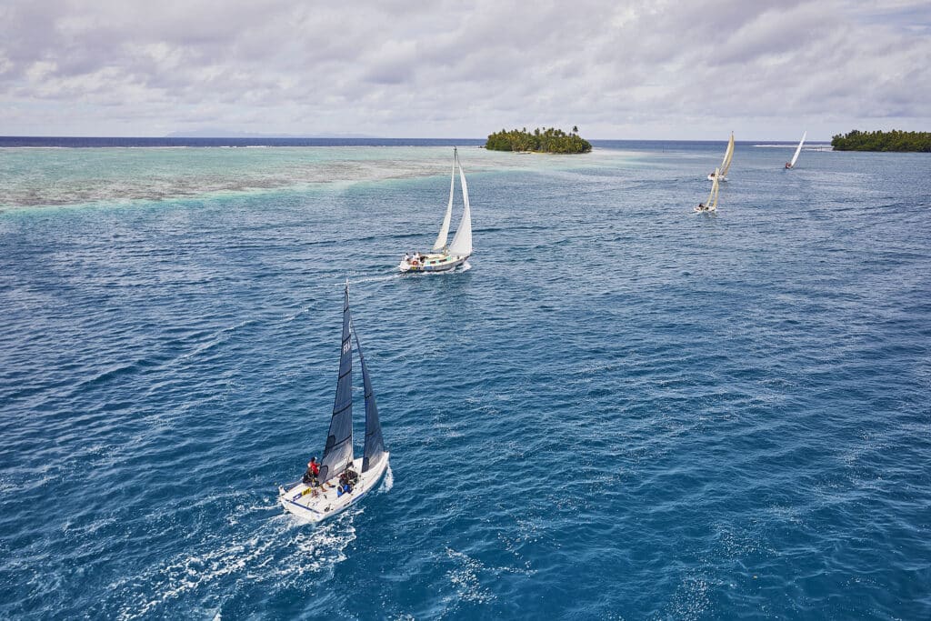 catamaran polynésie Tahiti Pearl Regatta