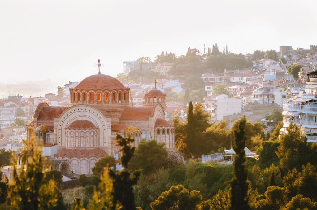 Cathédrale Saint-Paul à Thessalonique en Grèce continentale.