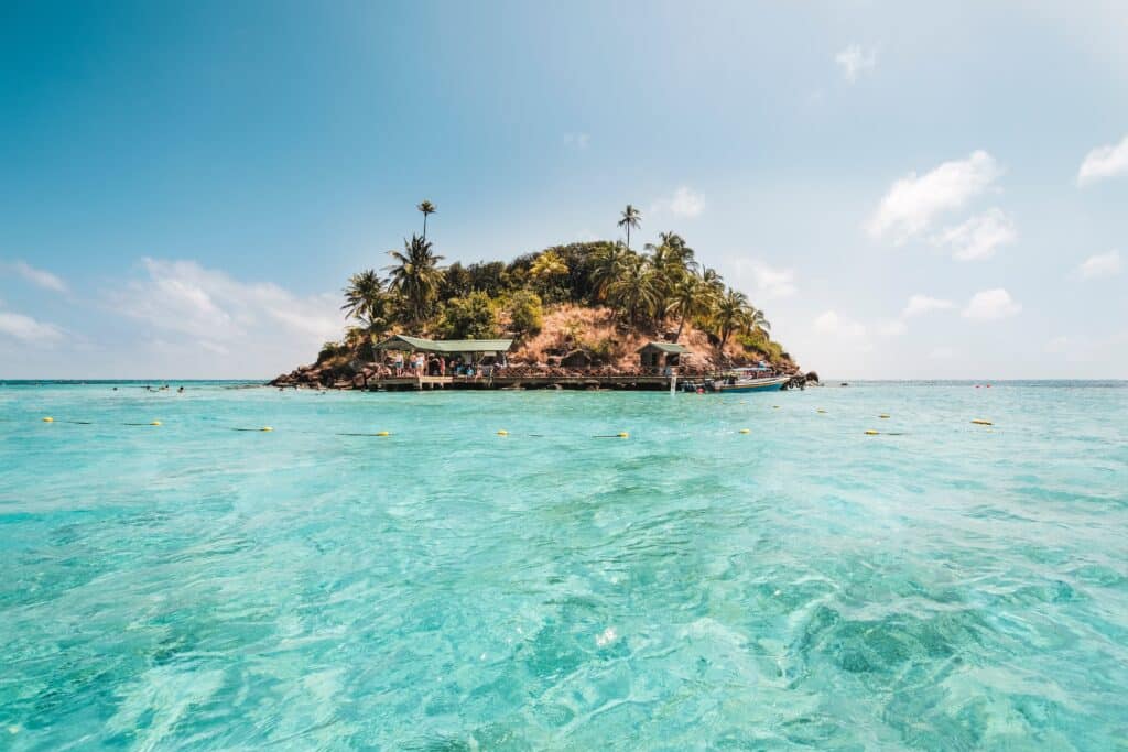 cayo cangrejo ile providencia colombie
