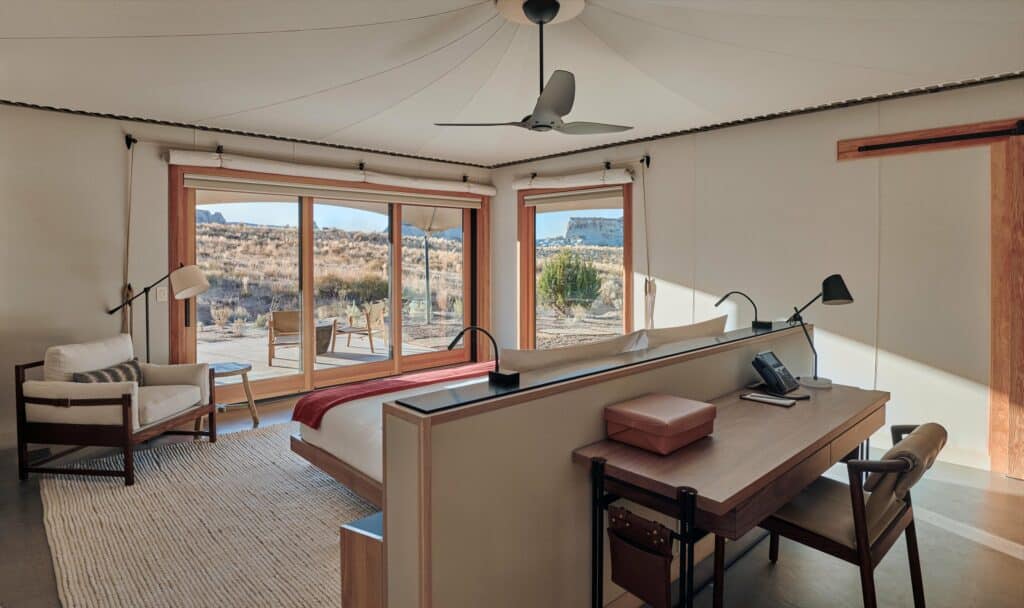 chambre Amangiri camp sakira etats unis