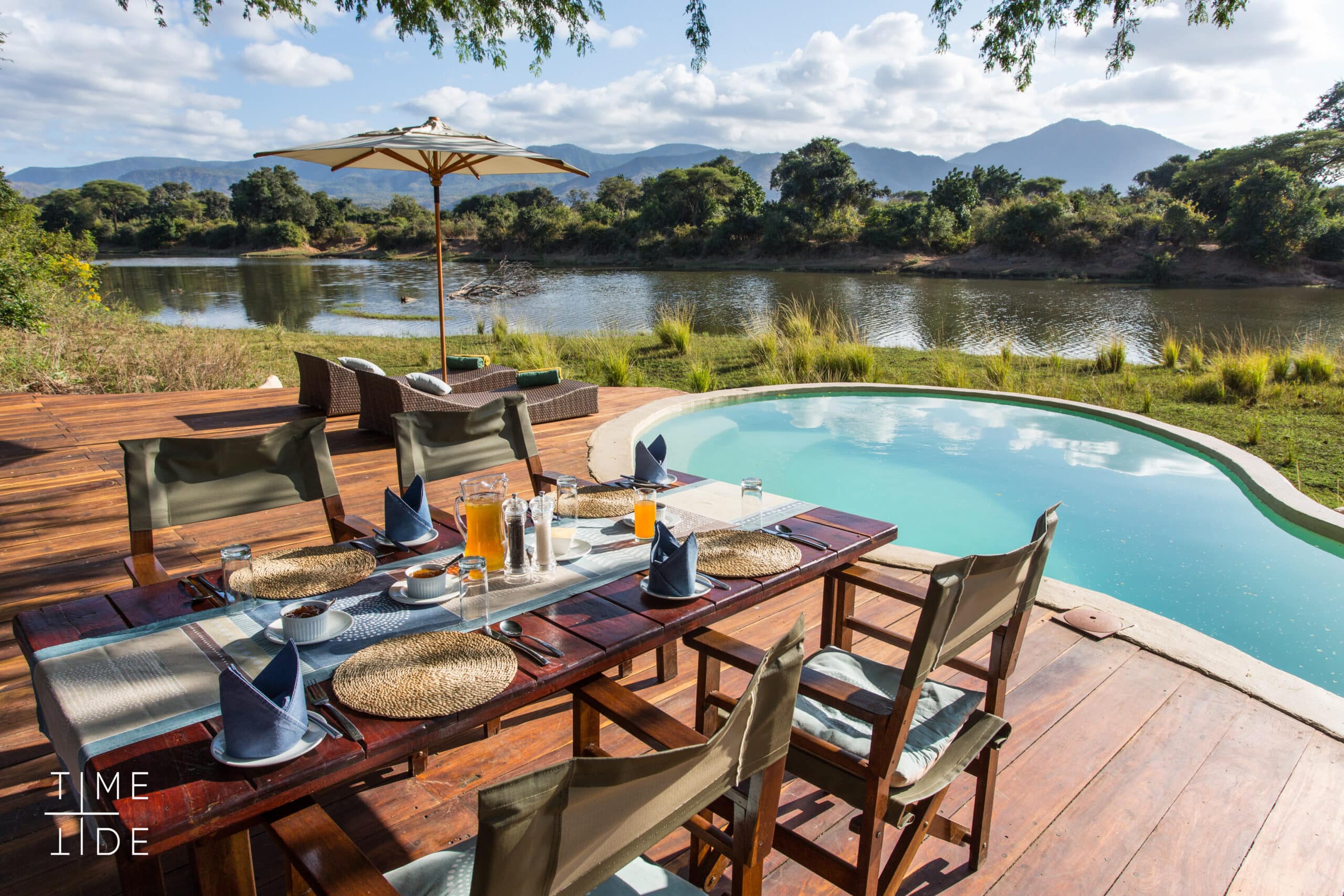 chongwe zambia river camp repas camp luxe lower zambezi zambie