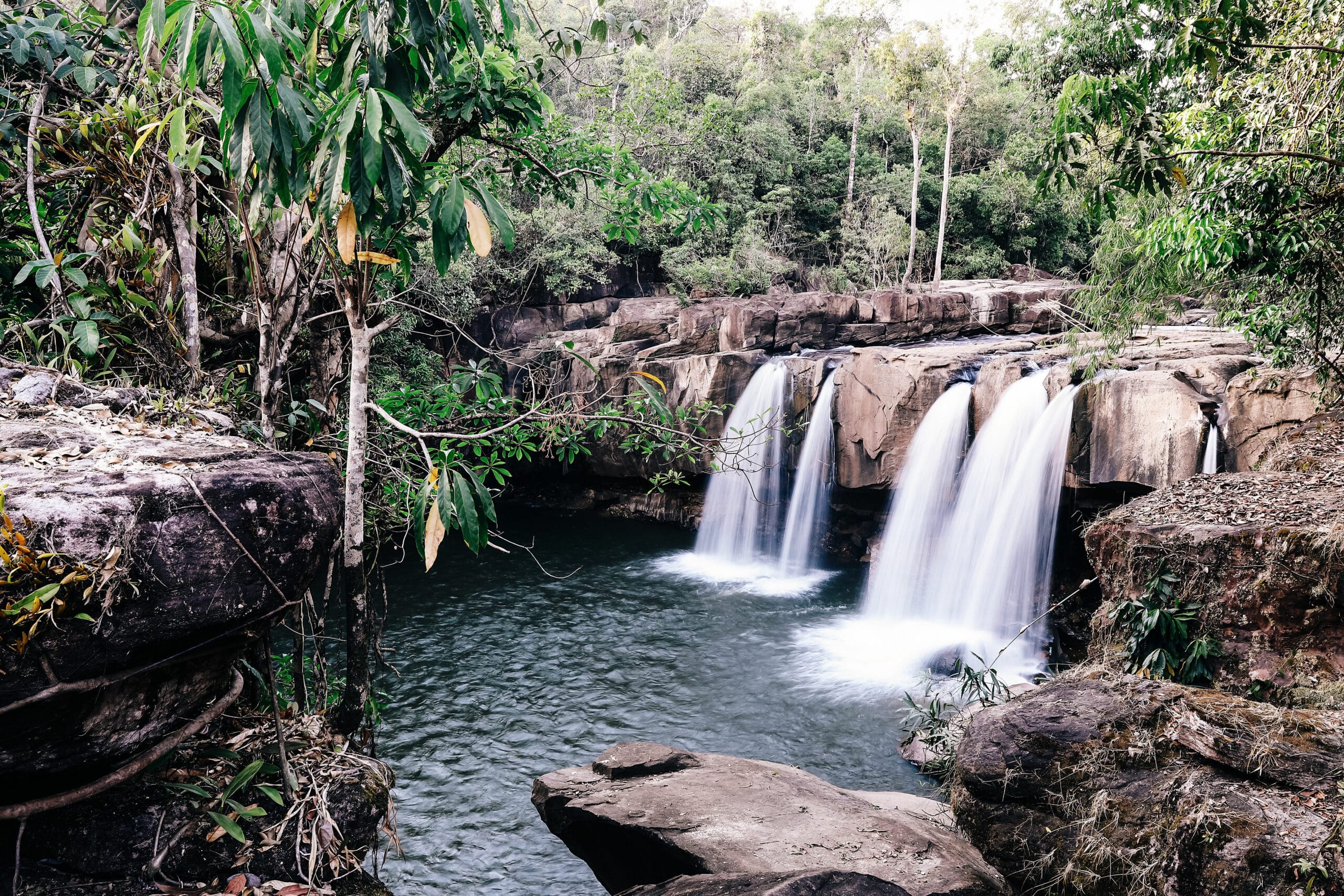 chutes d'eau shinta mani wild cardamomes cambodge