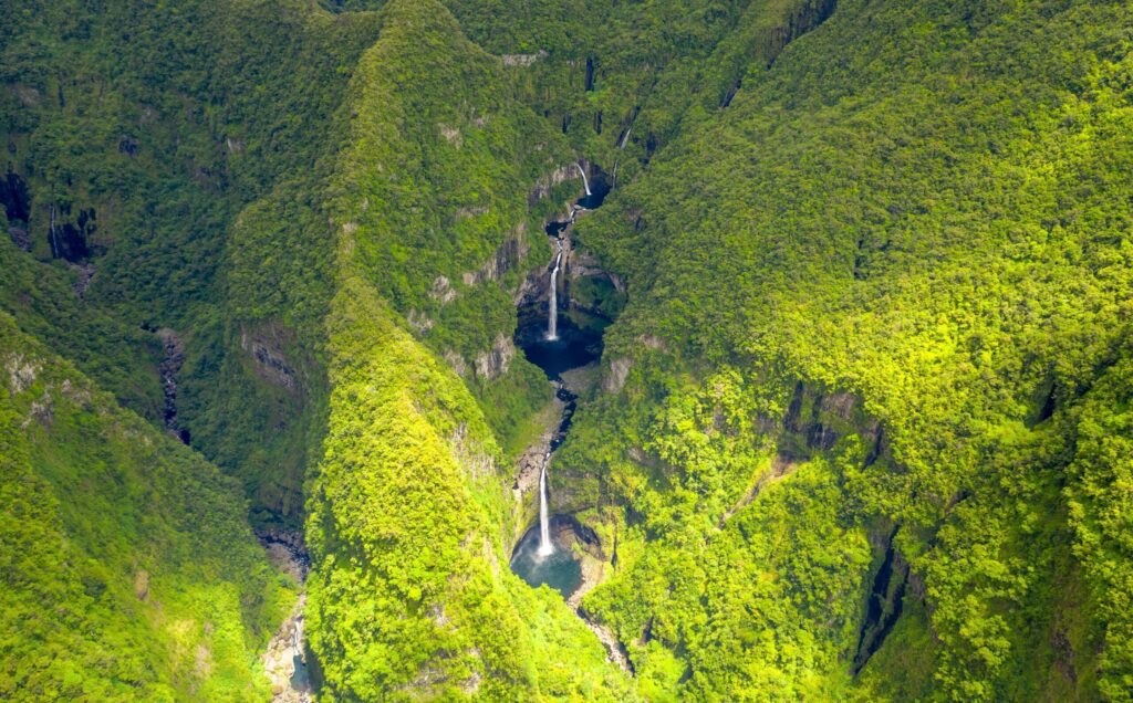 cirque Bebour cascades Takamaka rivière Marsouins La Réunion