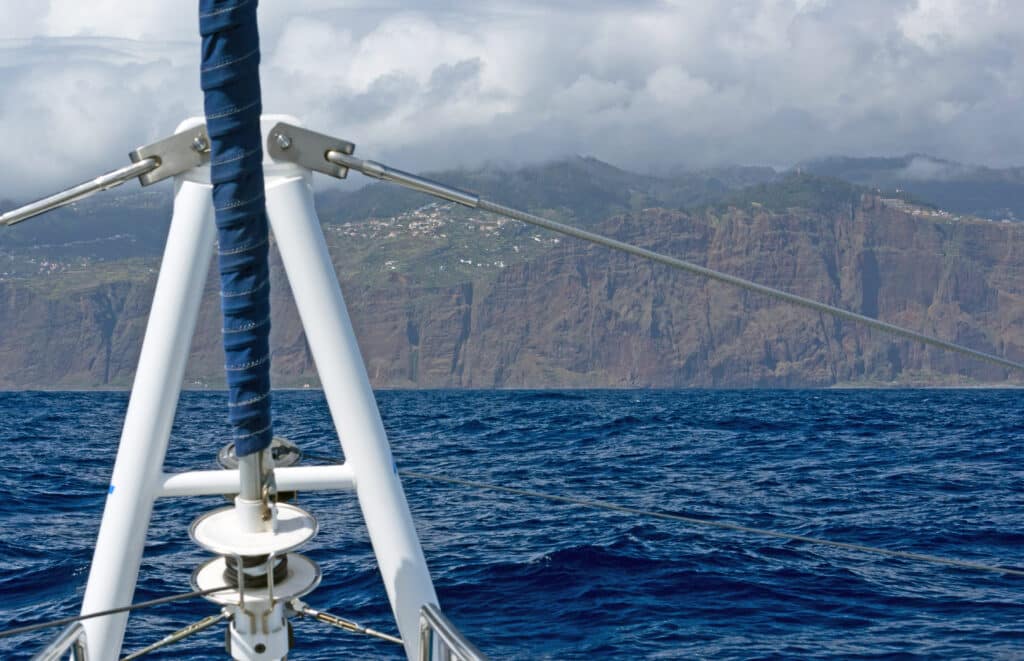 Catamaran,View,At,Cabo,Girao,,Madeira