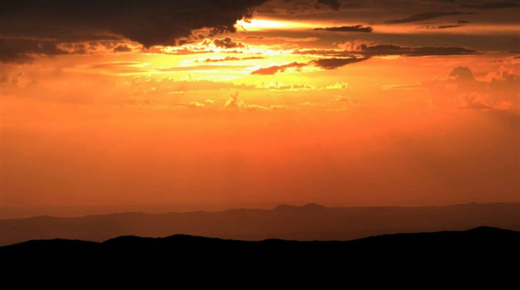 coucher du soleil paysages africains Malawi