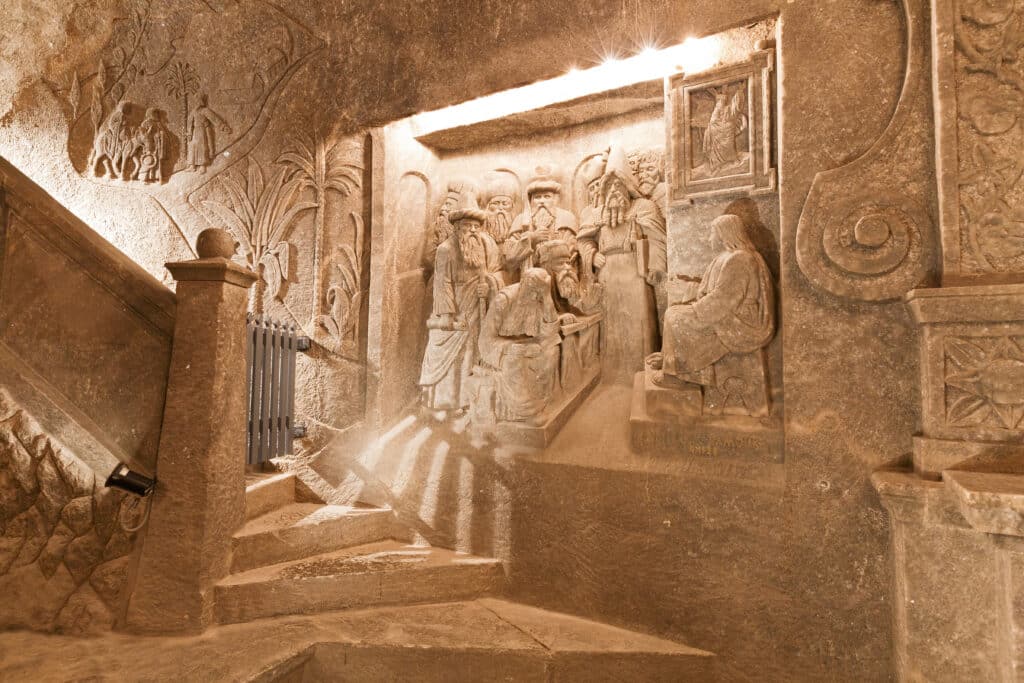 Krakow,,Poland, ,April,04,,2015:,Wieliczka,Salt,Mine,Near