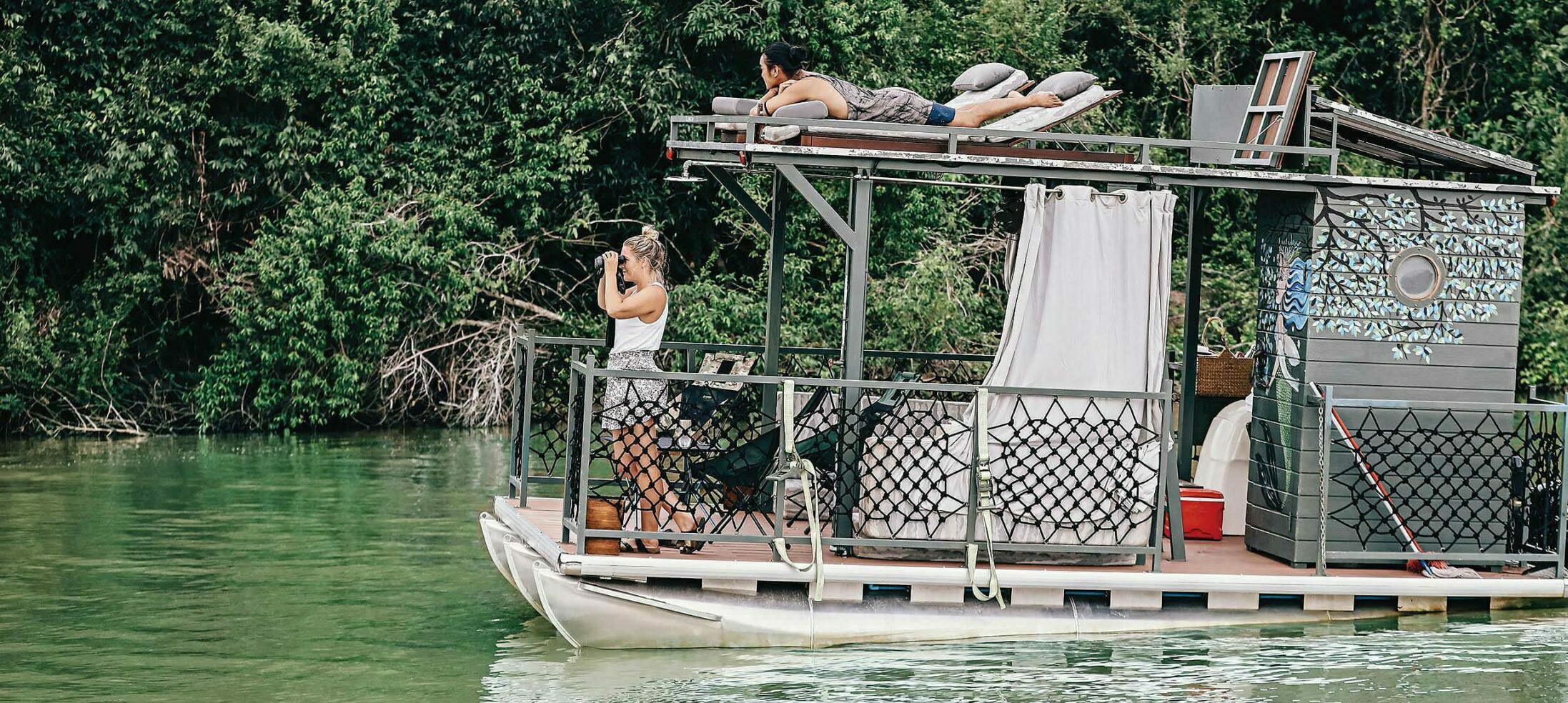 expédition fleuve bateau jungle shinta mani wild cardamomes cambodge