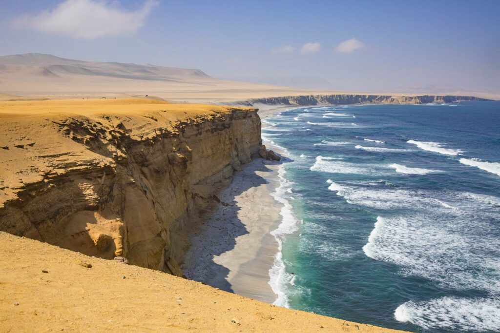 Rugged,Pacific,Coast,Of,Paracas,National,Reserve
