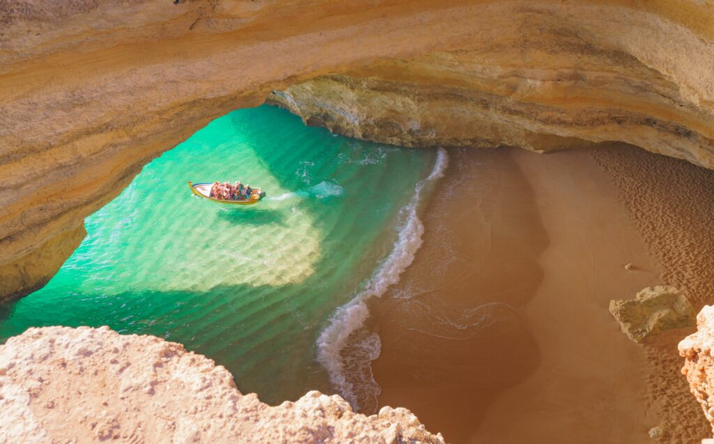 grotte de Benagil Algarve Portugal