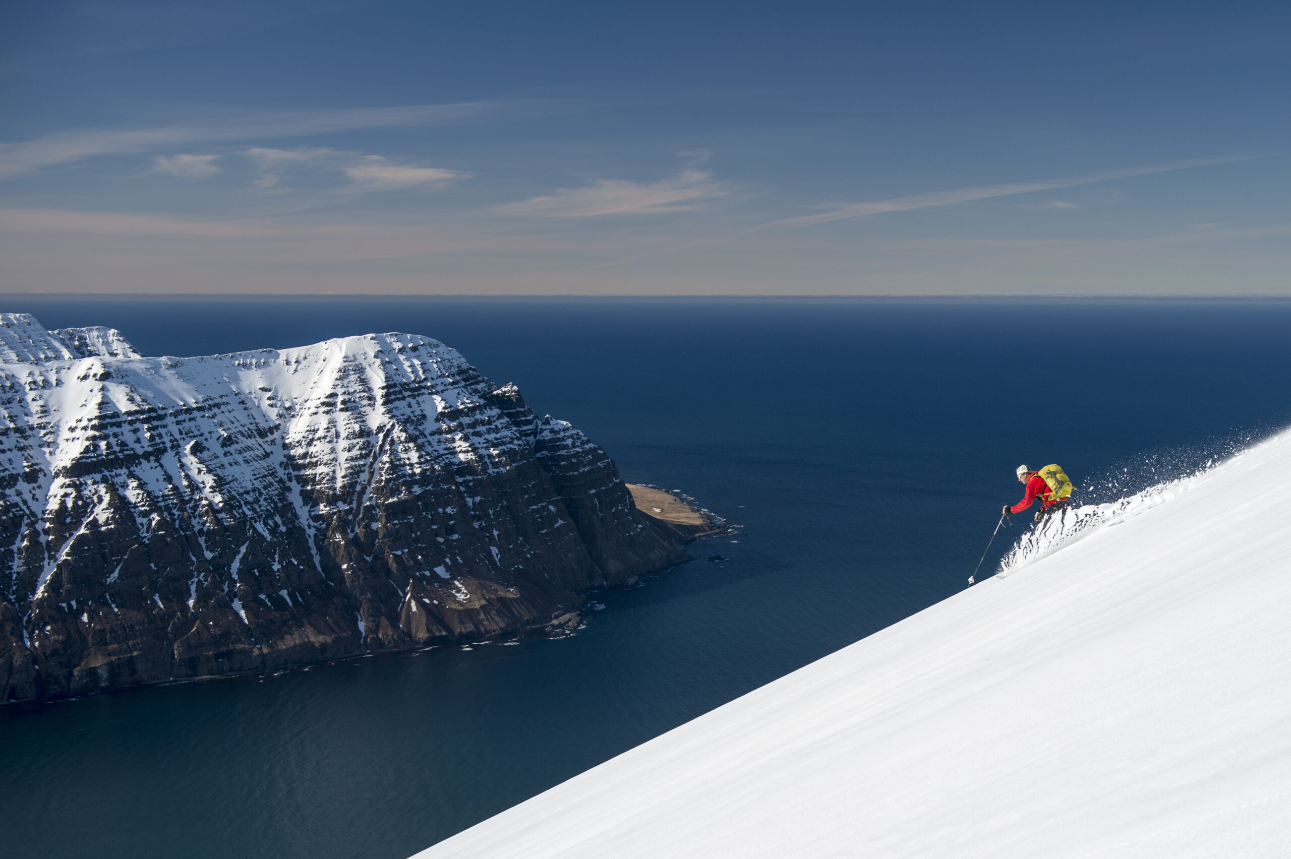 Sur les pistes, face à l’Arctique