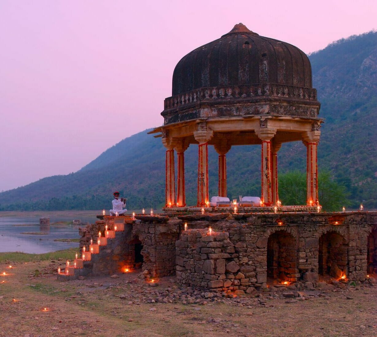 Dinner at off site Chhatri